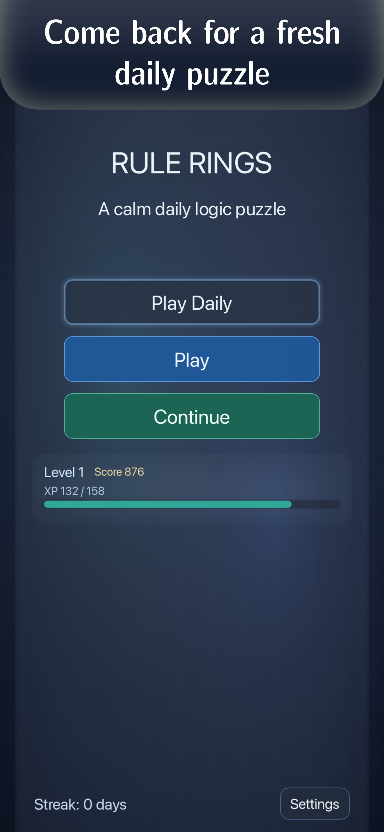 Rule Rings gameplay snapshot