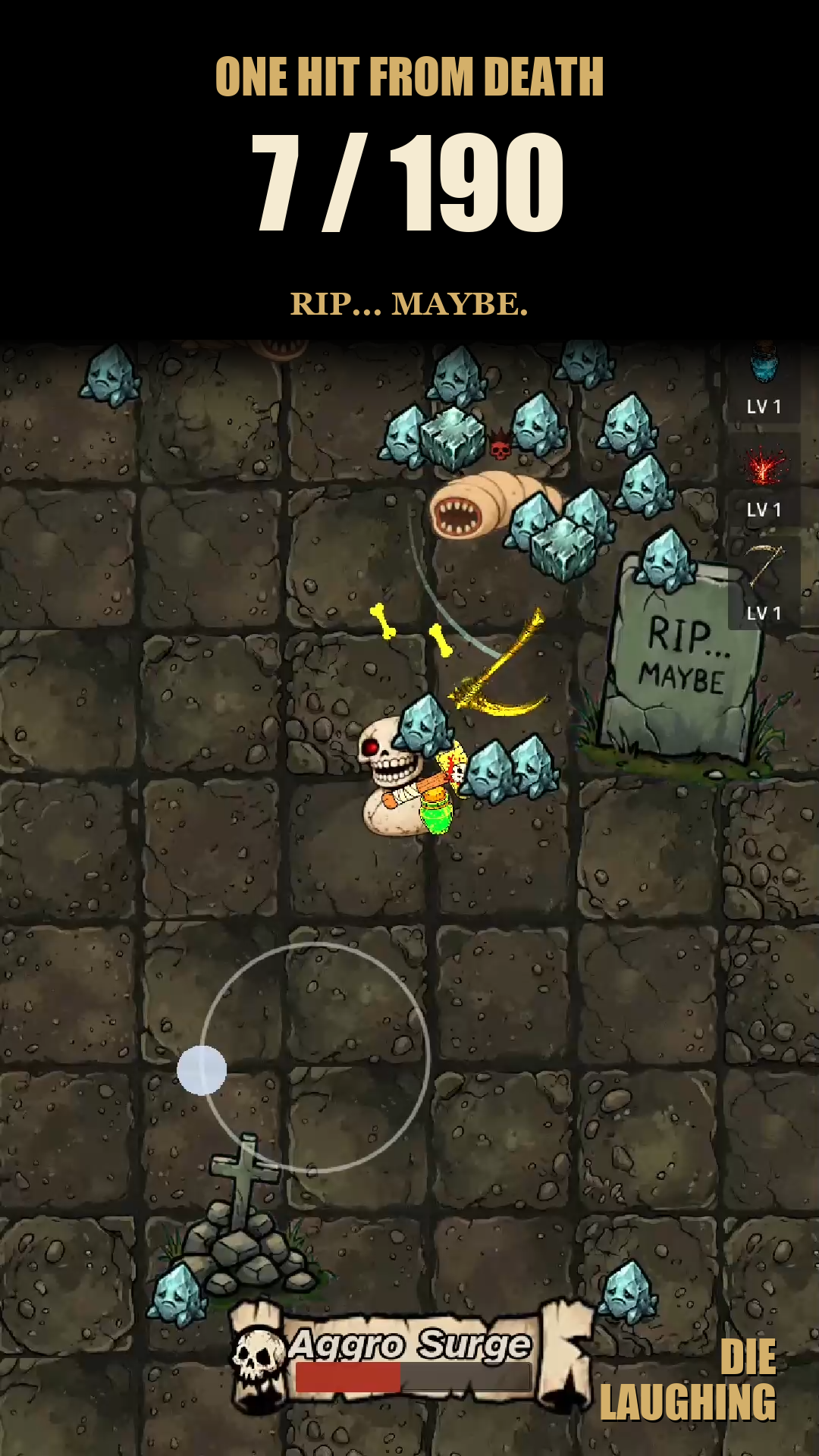 Die Laughing HP-7190 elite fight